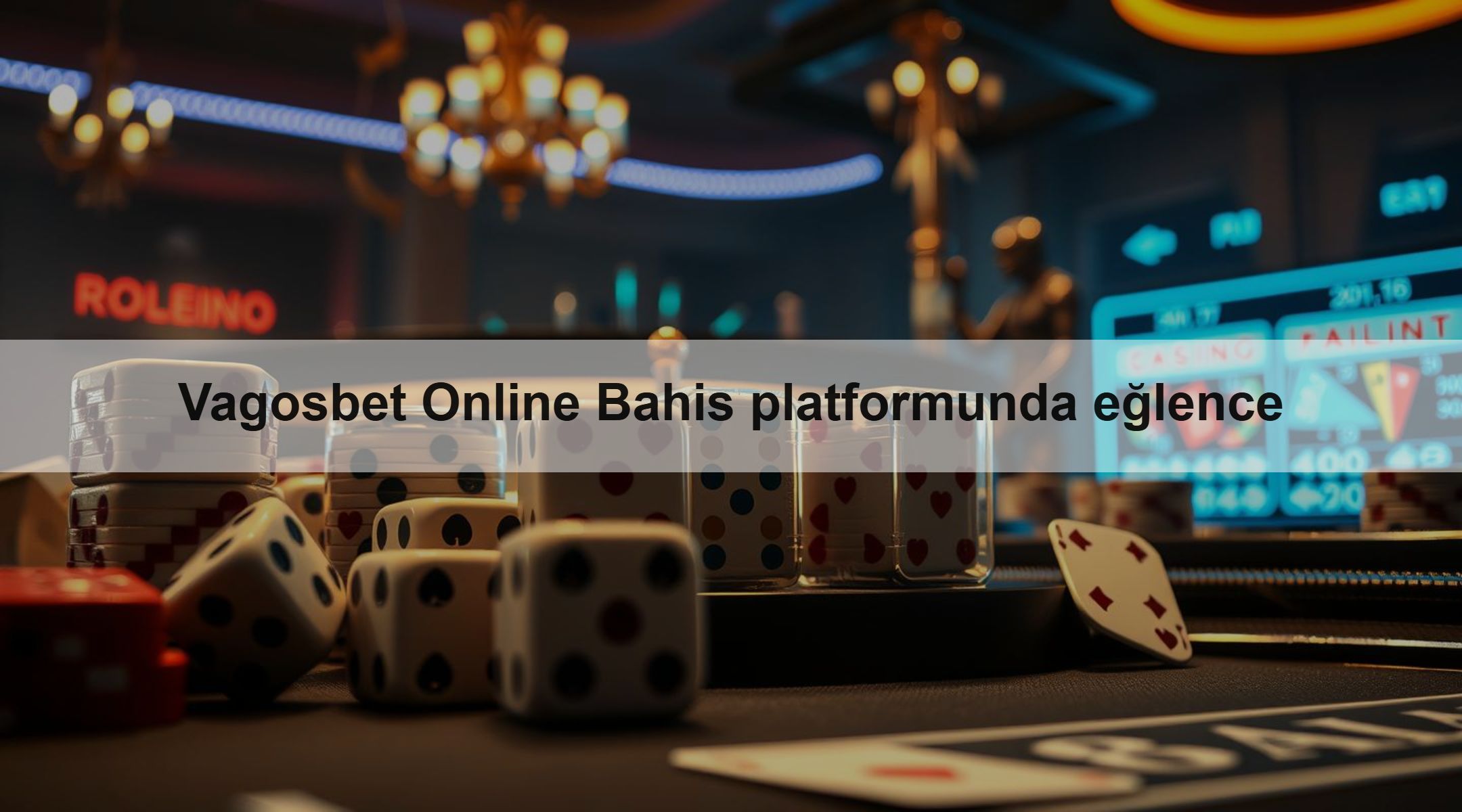 Vagosbet Online Bahis platformunda eğlence