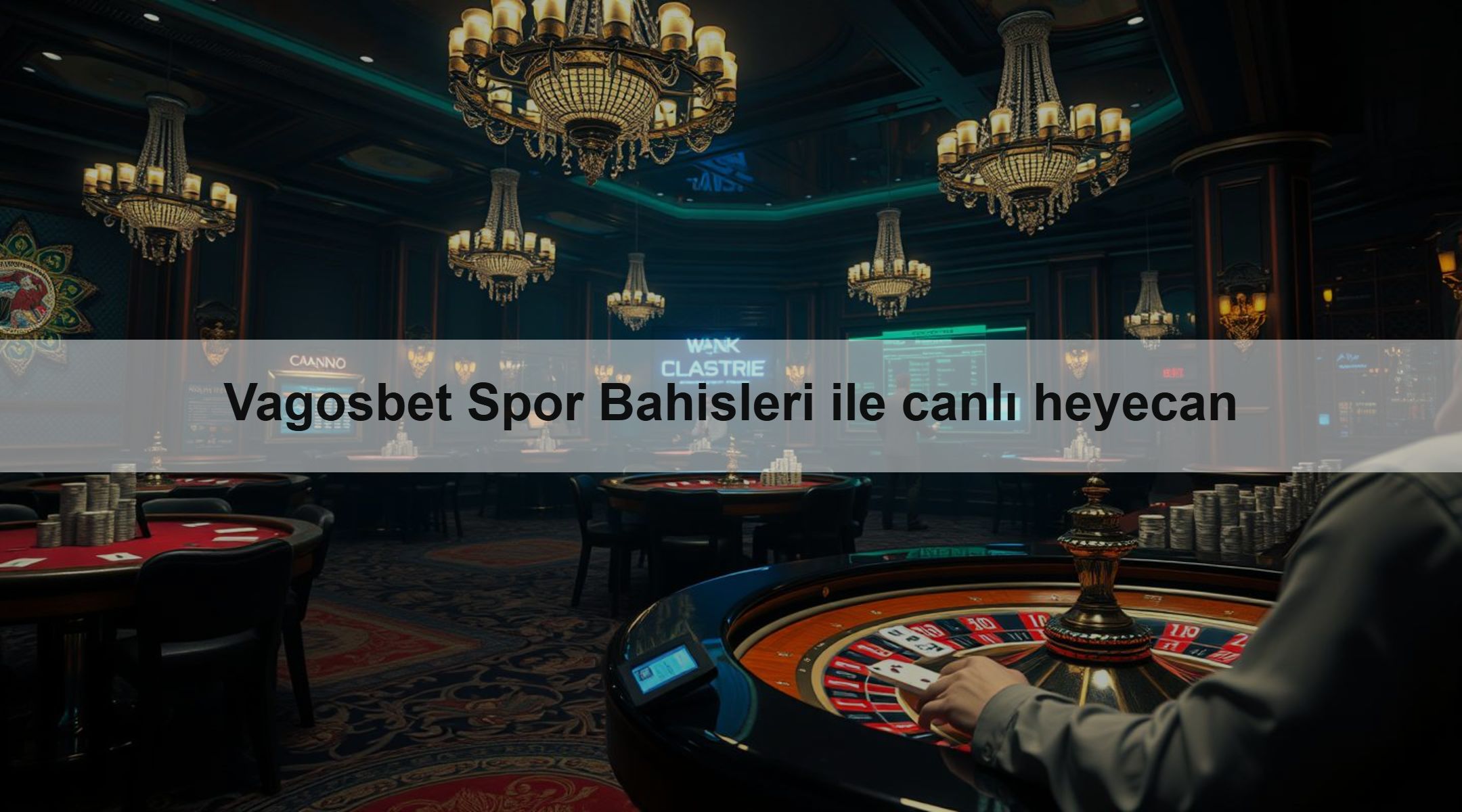 Vagosbet Spor Bahisleri ile canlı heyecan