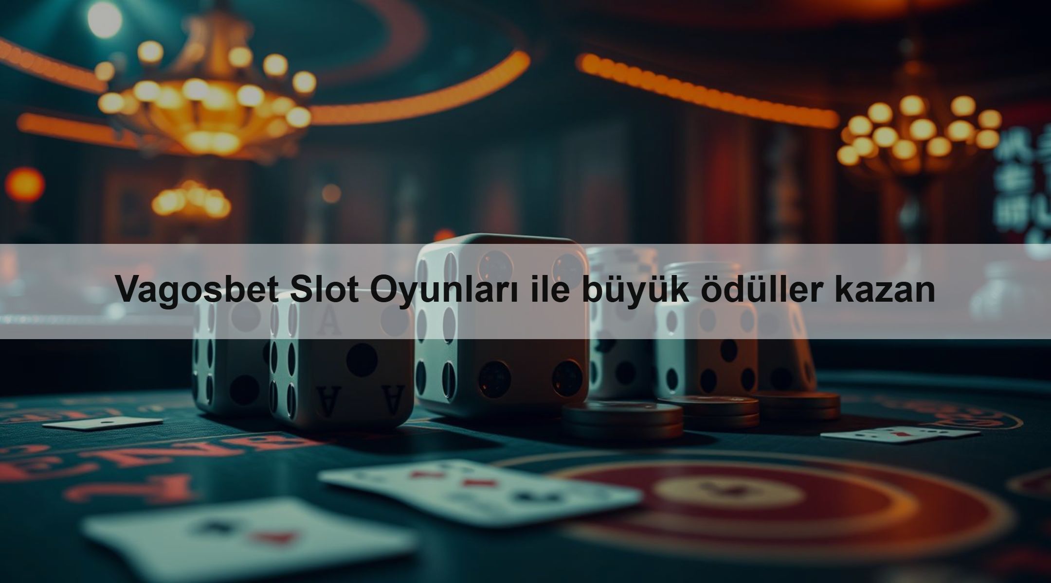 Vagosbet Slot Oyunları ile büyük ödüller kazan